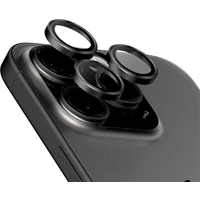 PanzerGlass HoOps ochranné kroužky Apple iPhone 16 Pro/16 Pro Max/15 Pro/15 Pro Max - černý titan - Ochranné folie a skla