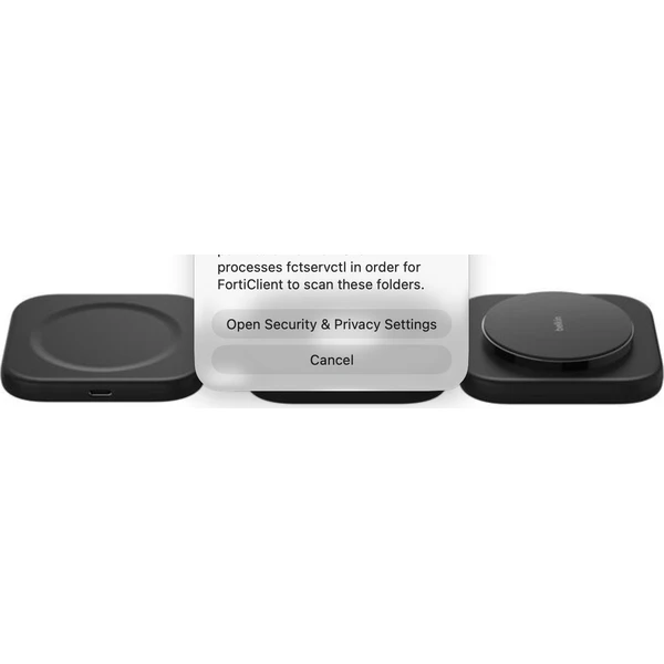 Belkin BOOST CHARGE PRO Qi2/MagSafe 3v1 bezdrátová skládací cestovní nabíječka černá (CZ adaptér) - Nabíječky - Obrázek PAYP000K01