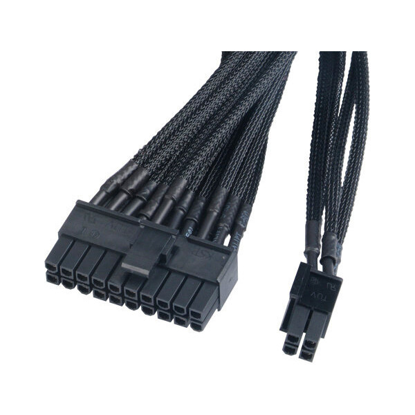 Akasa (AK-CBPW06-40BK), Flexa P24, 24 pin ATX PSU 40cm extension cable