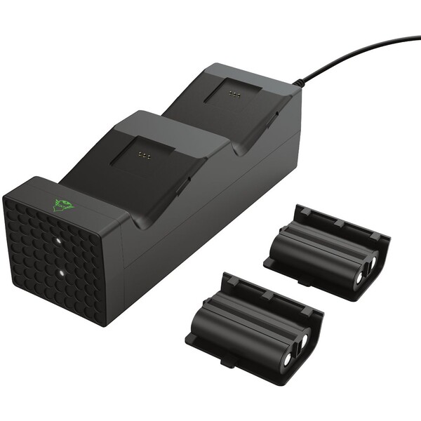 Trust GXT 250 Duo Charge Dock Xbox Series Černá