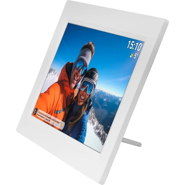 Denver PFF-1015 chytrý digitální fotorámeček s WiFi bílý - Fotorámečky - Obrázek PBIE000N01