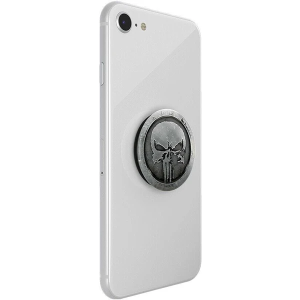 PopSockets PopGrip - Punisher Monochrome - Držáky - Obrázek PBX5000O01