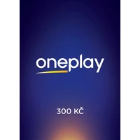 Předplacená digitální karta TV Nova - Oneplay 300 Kč (online kód) - Digitální kredity