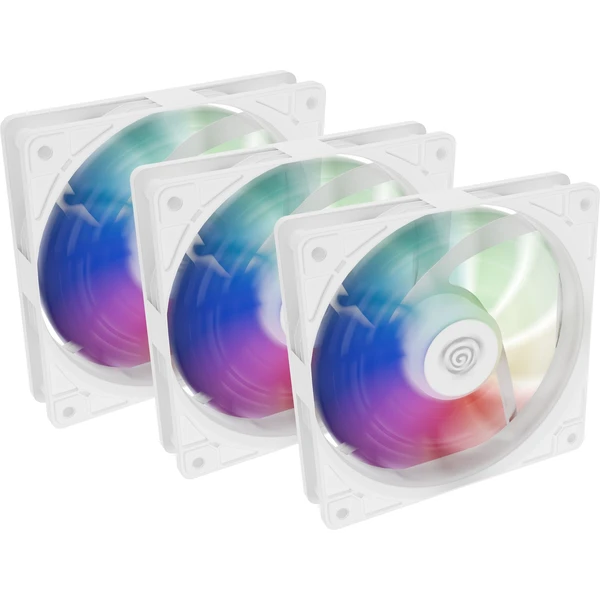 Genesis OXAL 120 ARGB bílý 3-PACK - Ventilátory pro PC - Obrázek PC4J000K01