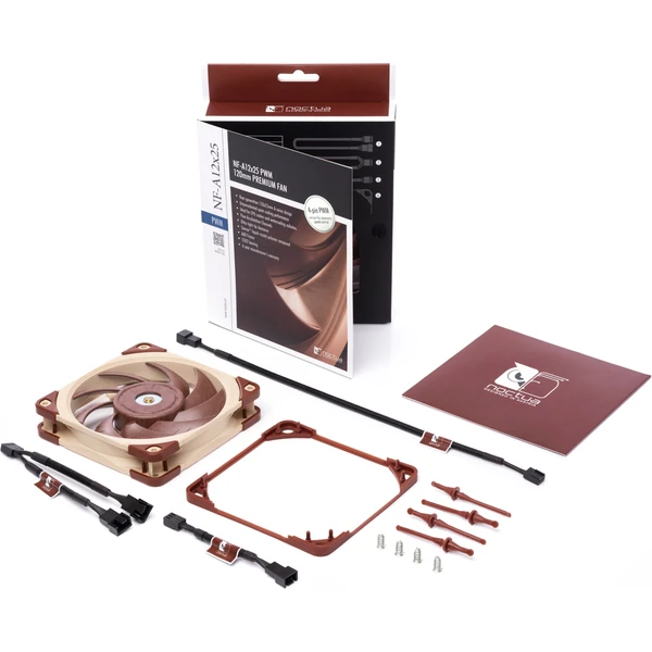 Noctua NF-A12x25-PWM - Ventilátory pro PC - Obrázek PCUR600301