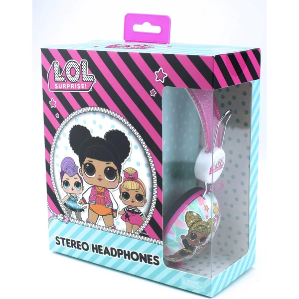 OTL dětská náhlavní sluchátka s motivem L.O.L. Suprise Glitter Glam - Sluchátka - Obrázek PD0Z600301