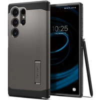 Spigen Tough Armor Samsung Galaxy S24 Ultra šedý - Pouzdra