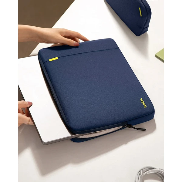 tomtoc Sleeve Kit 14" MacBook Pro / Air námořní modrá - Pouzdra - Obrázek PDEO100501