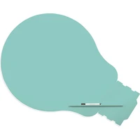 Rocada Skin Shape Idea 6460-6027 magnetická tabule světle zelená RAL 6027 - Magnetické tabule