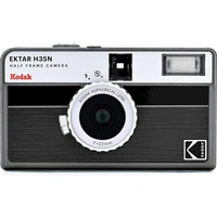 Kodak EKTAR H35N Striped Analogový fotoaparát černý - Fotoaparáty
