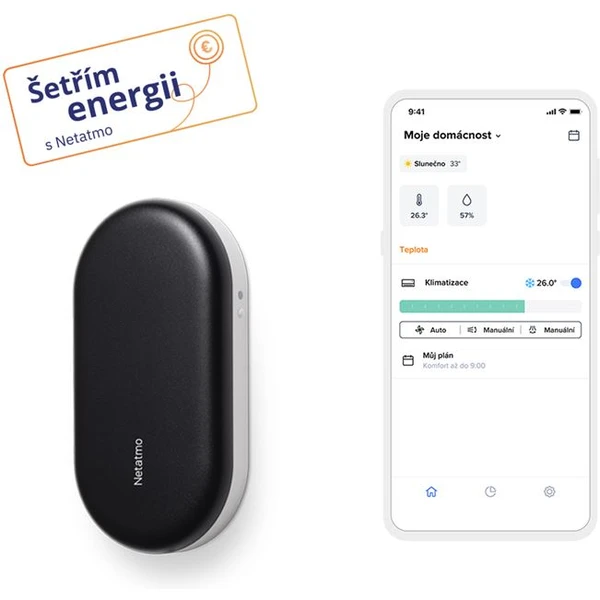 Netatmo Smart AC Controller inteligentní ovládání klimatizace - Termostaty - Obrázek PDP3000K01