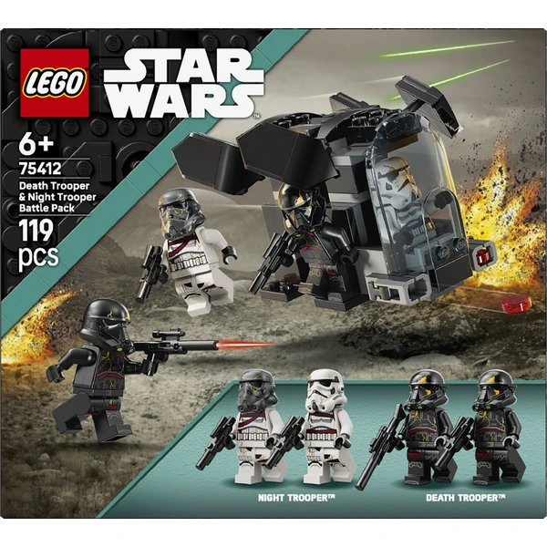 LEGO Star Wars 75412 Bitevní balíček: Death Trooper a Night Trooper - LEGO - Obrázek PE5G000K01