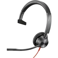 Poly Blackwire 3315 Monaural sluchátka černá  - Sluchátka