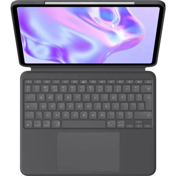 Logitech Combo Touch pouzdro s CZ/SK (ISO) klávesnicí pro iPad Pro 13' (2025) grafitové - Pouzdra s klávesnicí - Obrázek PEW5000K01