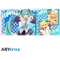 Herní podložka Abysse Corp Hatsune Miku - Miku & Friends XXL - Podložky