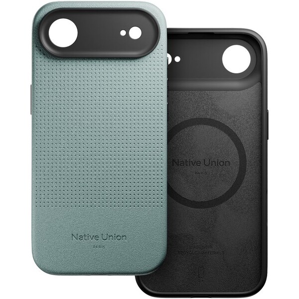 Native Union Active Case MagSafe kryt z recyklovaného materiálu iPhone Air slate green