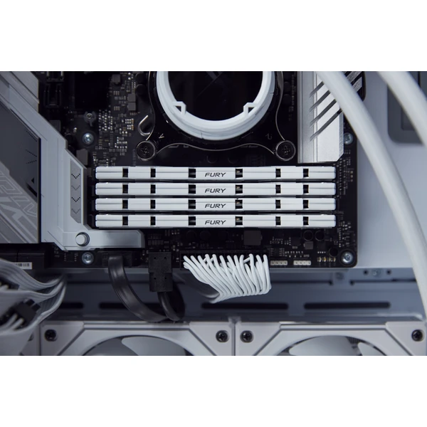 Kingston FURY Renegade White DDR5 32GB 6400MT/s CL32 DIMM (2x16GB) XMP - Operační paměti - Obrázek PFYN100501