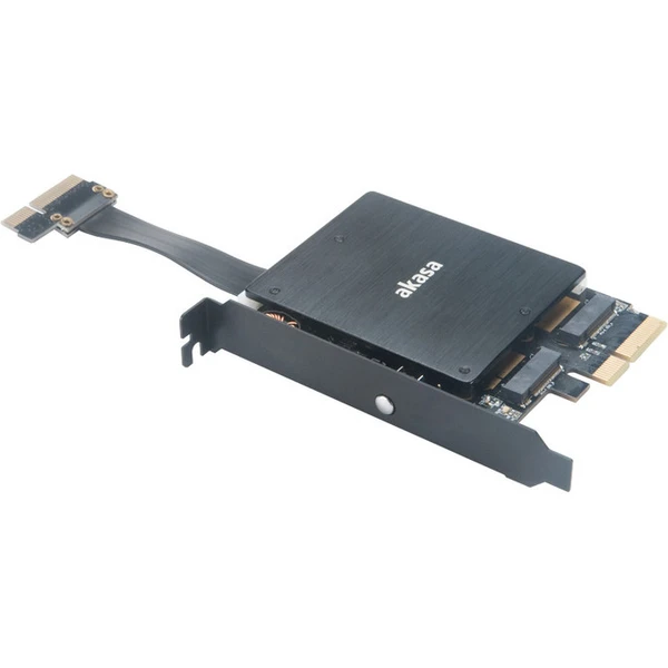 Akasa duální RGB adaptér M.2 SSD do PCIe x4 (AK-PCCM2P-04) - Řadiče - Obrázek PG6X600301