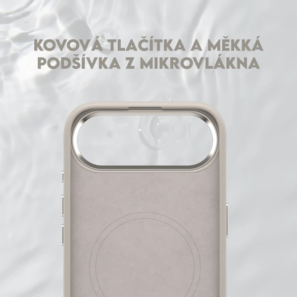 PanzerGlass® CARE Flow kryt s MagSafe Apple iPhone Air Vanilla - Pouzdra - Obrázek PGDH000K01