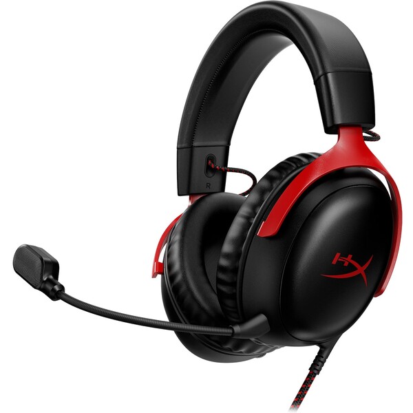 HyperX Cloud III Červená