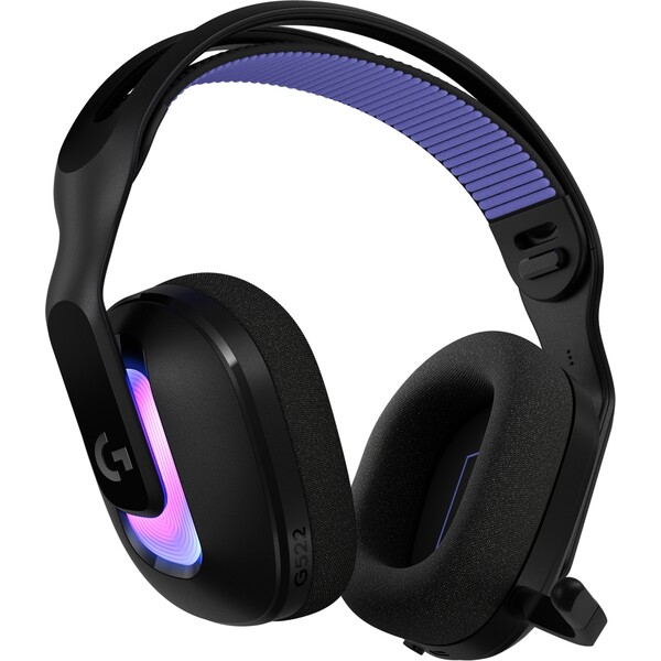 Logitech G522 LIGHTSPEED bezdrátová herní sluchátka černá Černá