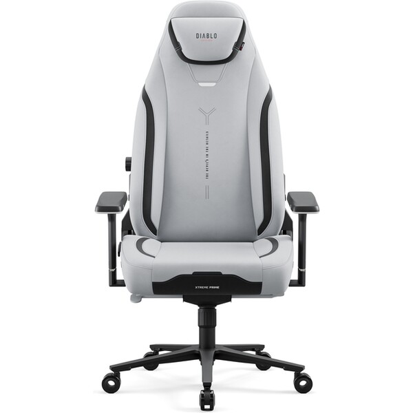Diablo X.Eye Prime Normal Size herní židle stříbrno-šedá Šedá/stříbrná