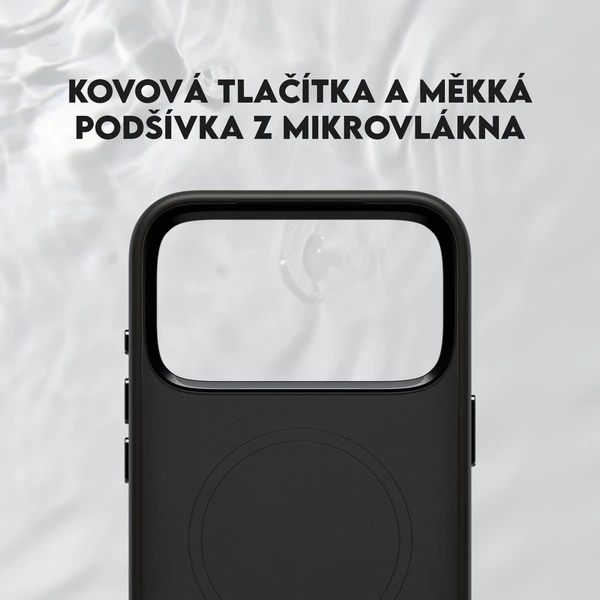 PanzerGlass® CARE Flow kryt s MagSafe Apple iPhone 17 Pro Max černý - Pouzdra - Obrázek PHDH000K01