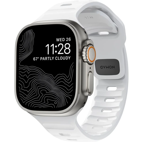Nomad Sport Strap M/L řemínek pro Apple Watch Ultra 49/46/45/44/42 mm White - Řemínky - Hlavní obrázek