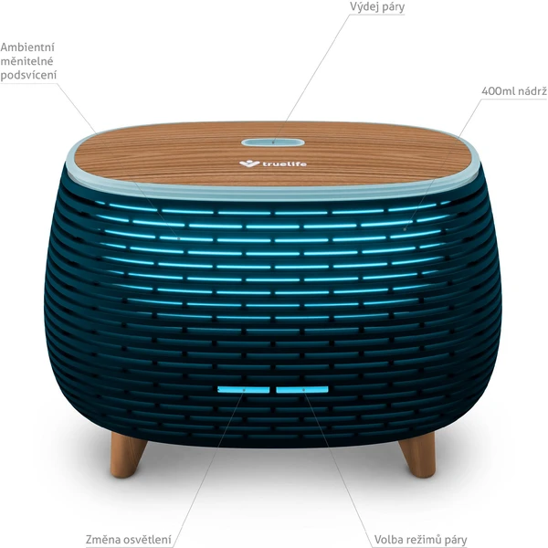 TrueLife AIR Diffuser D6 aroma difuzér s Wi-Fi - Zvlhčovače vzduchu - Obrázek PHUL000K01