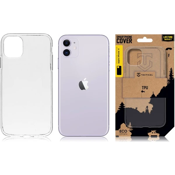 Tactical TPU kryt Apple iPhone 11 čirý - Pouzdra - Obrázek PHX3000601
