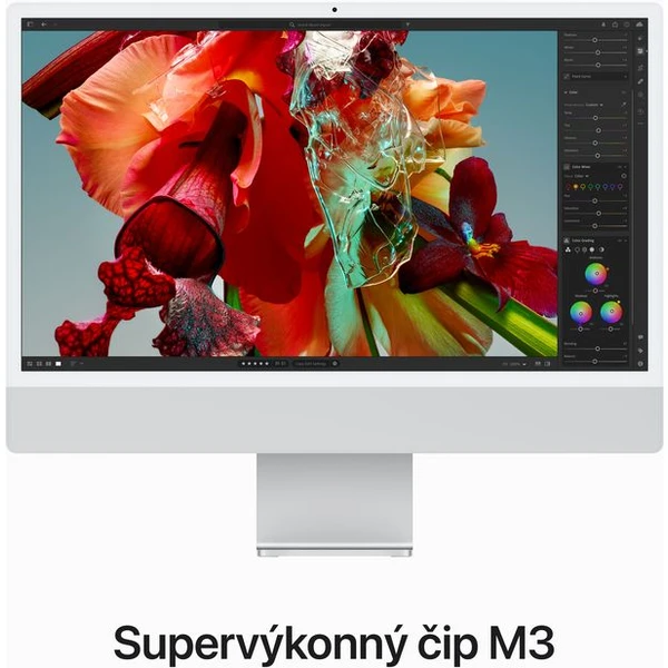 CTO Apple iMac 24" (2023) / VESA / 256GB SSD / 16GB / Mouse / CZ KLV / Stříbrný - All-in-one - Obrázek PIZF000G01