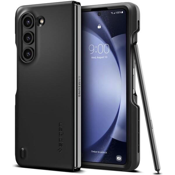 Spigen Thin Fit P (S Pen) kryt Samsung Galaxy Z Fold5 černý