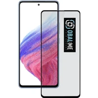 Obal:Me 5D tvrzené sklo Samsung Galaxy A52/A52 5G/A52s 5G/A53 5G černé - Ochranné folie a skla