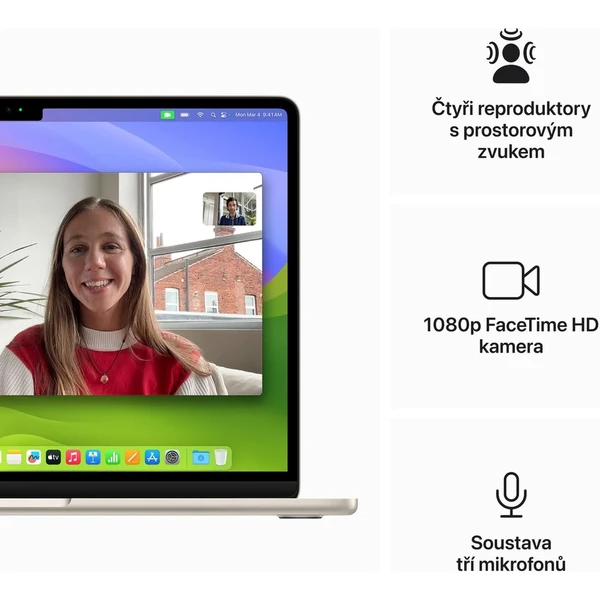 Apple MacBook Air 13,6" (2024) / M3 / 24GB / 512GB / hvězdně bílý - Notebooky - Obrázek PL2B000N01