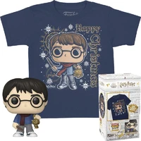 Funko Pocket POP! & Tee: Harry Potter - Holiday Harry dětské L - Dárkové sety