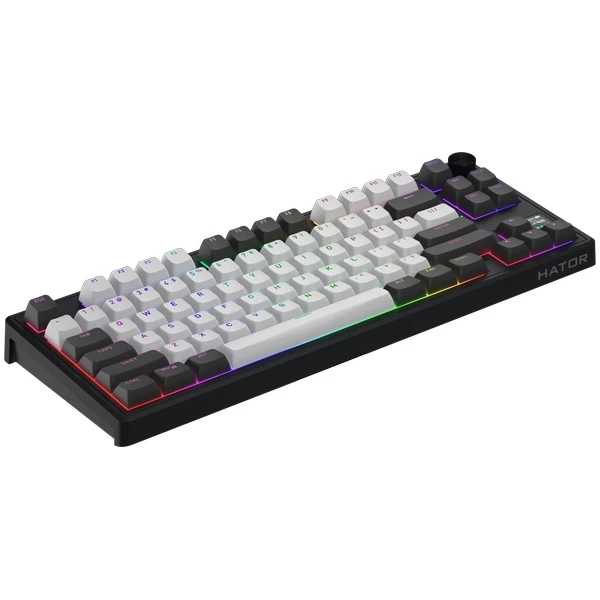 HATOR Skyfall 80 PRO wireless herní klávesnice šedo-černá - Klávesnice - Obrázek PM7K000K01