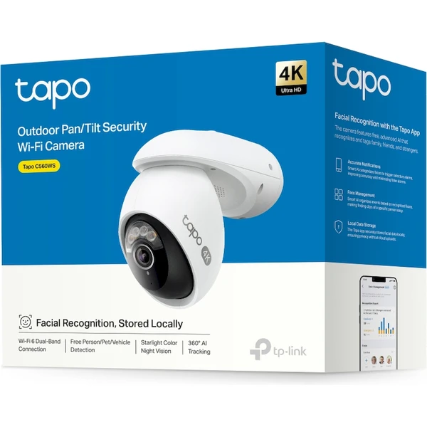 TP-Link Tapo C560WS bílá - IP kamery - Obrázek PM8F000K01