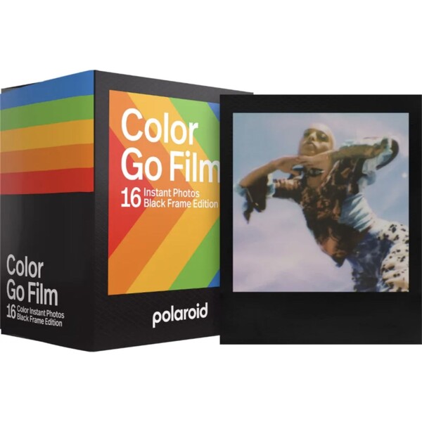 POLAROID GO Barevný Film 16 snímků Černá