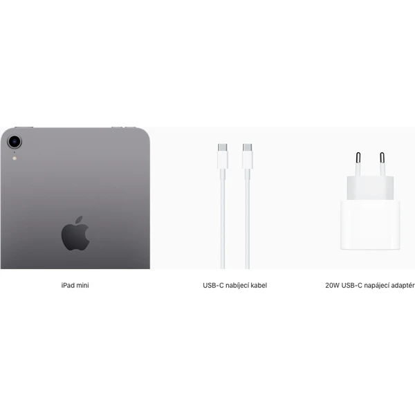 Apple iPad mini 256GB Wi-Fi vesmírně šedý (2021) (Kategorie B) - Tablety - Obrázek PMS5300401