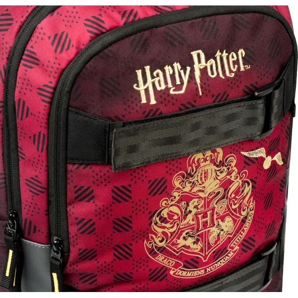 Školní batoh BAAGL Skate Harry Potter Bradavice vínový - Batohy - Obrázek PMSG000K01