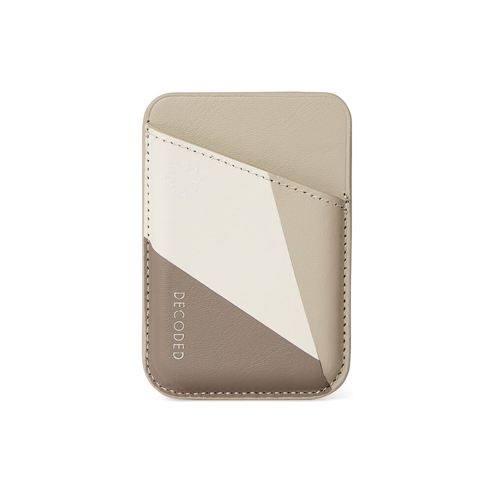 Decoded Nike Leather MagSafe Card Sleeve hnědý