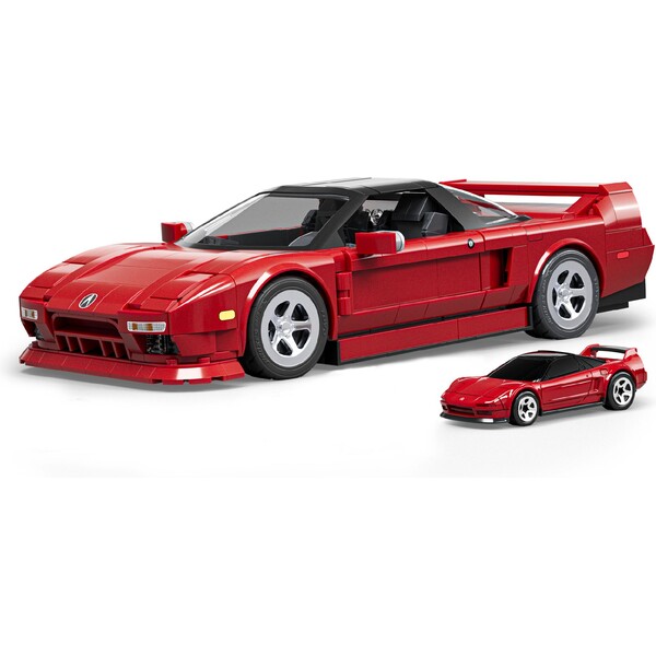 Mattel Brick Shop sestavitelný model Hot Wheels - 90 Acura NSX