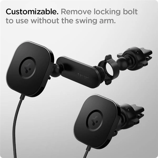 Spigen OneTap MagSafe Car Mount (ITS12W) držák do auta černý - Držáky - Obrázek PNK0000N01