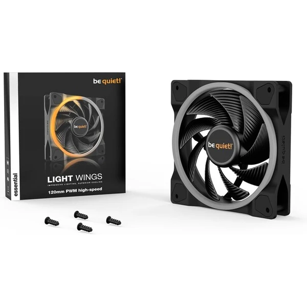 Be quiet! LIGHT WINGS high-speed 120mm - Ventilátory pro PC - Obrázek PNUG300401