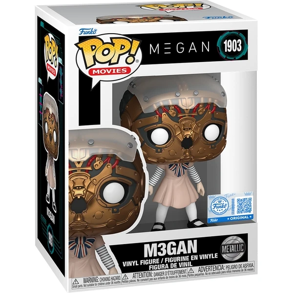 Funko POP! #1903 Movies: M3GAN - M3GAN (Metallic) - Funko POP! - Obrázek PO0J000K01