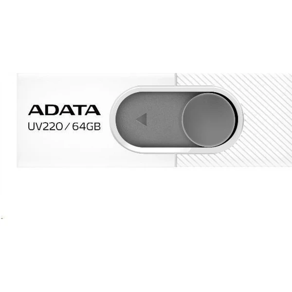 ADATA Flash Disk 64GB UV220 bílá - Flashdisky - Obrázek POJVF00101