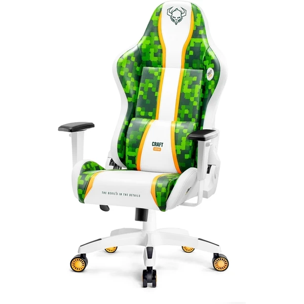 Diablo X-One 2.0 Small herní židle Craft edice (bílo/zelená) - Židle - Obrázek PP2G000K01
