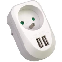 PremiumCord USB nabíjecí adaptér 230V 2xUSB 5V maximální proud 3,4A - Zásuvky