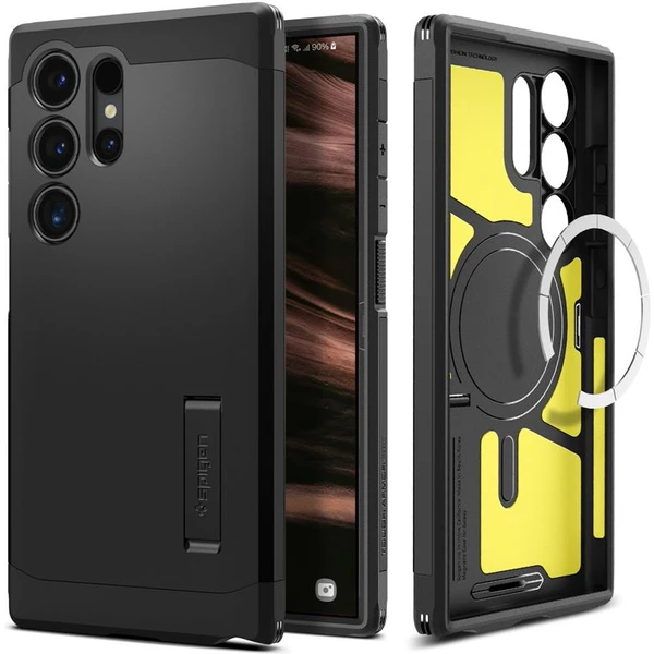 Spigen Tough Armor MagFit kryt Samsung Galaxy S24 Ultra černý - Pouzdra - Obrázek PP91000P01