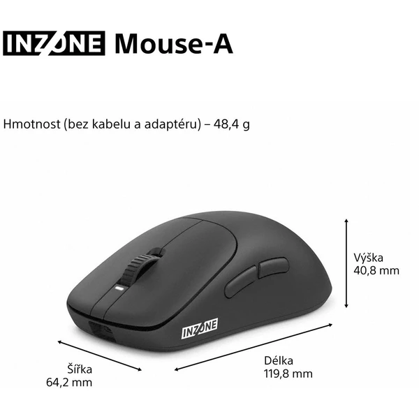 Sony INZONE Mouse-A herní myš - Myši - Obrázek PPBH000K01